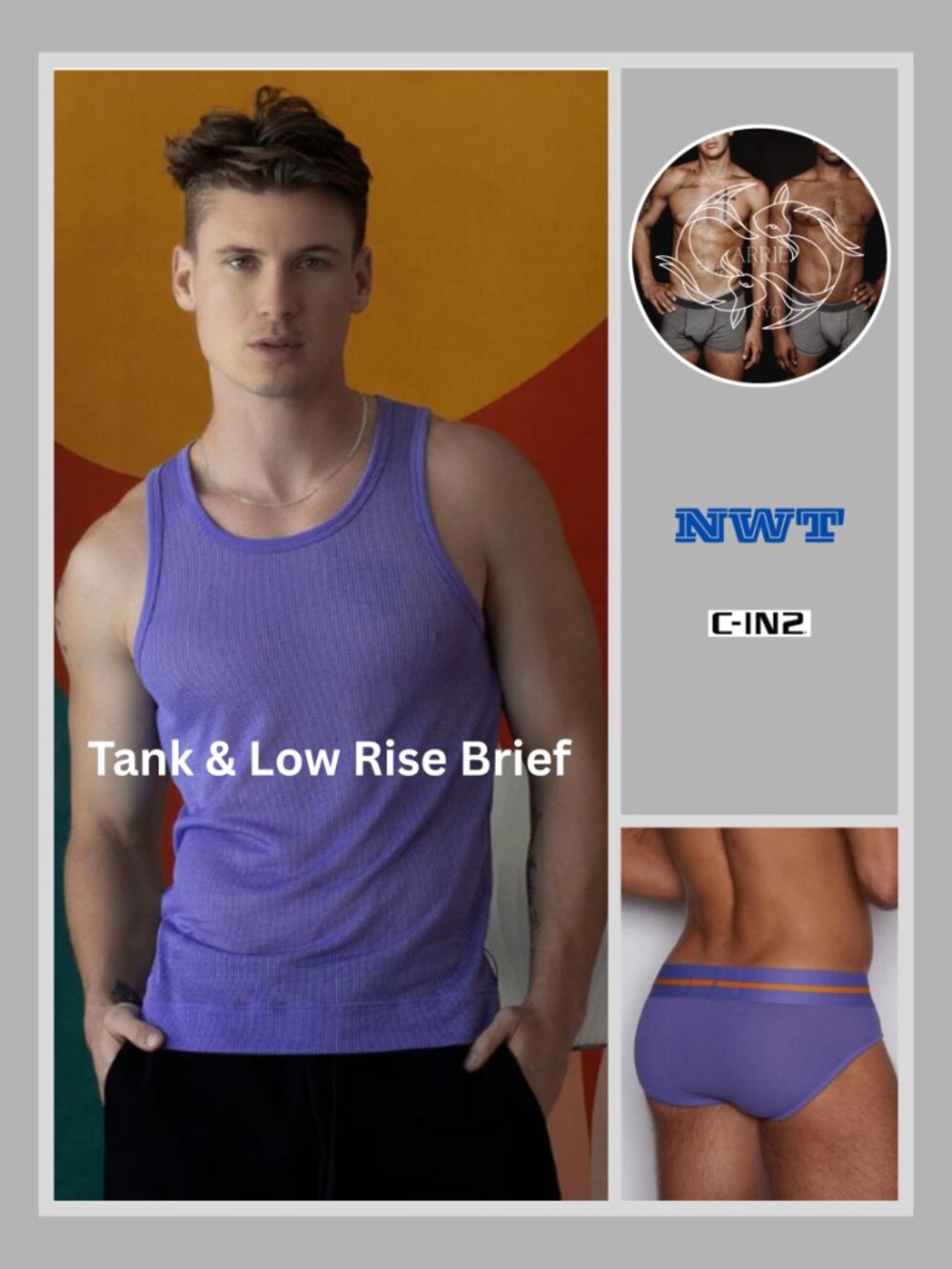 C-IN2 - Scrimmage - Tank and Low Rise - Pruitt Purple (M)